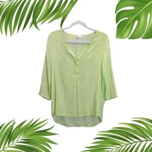 XL Lime Green Women’s blouse
